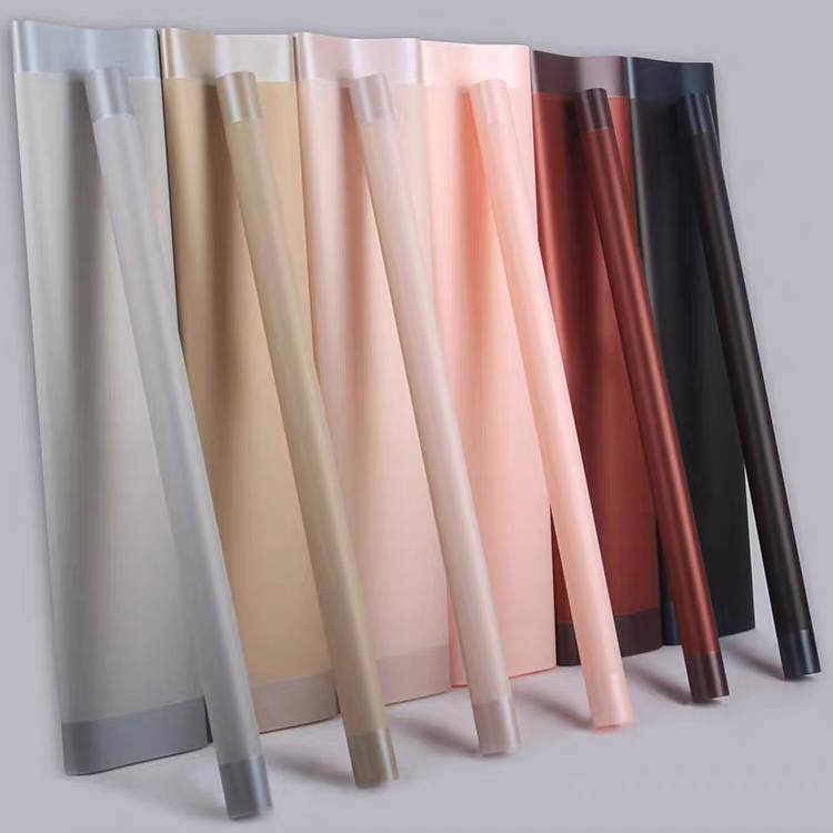 MYHC-09 puffadt szoknya 57×57 cm (±2 cm) egyszínű virágcsomagoló fólia