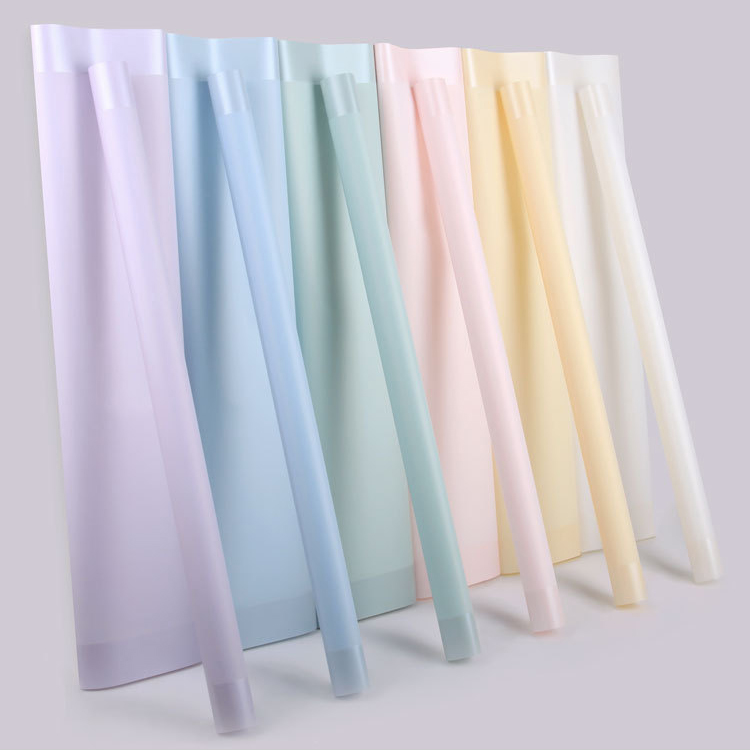 MYHC-09 puffadt szoknya 57×57 cm (±2 cm) egyszínű virágcsomagoló fólia