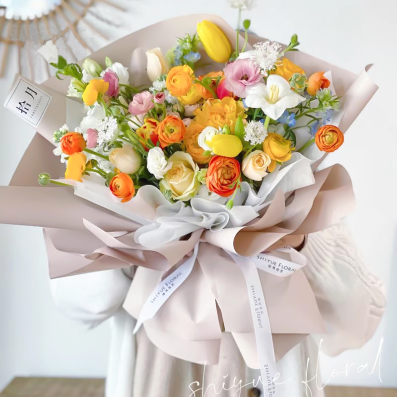 7,5 mil vastagságú műanyag virágcsomagoló fólia