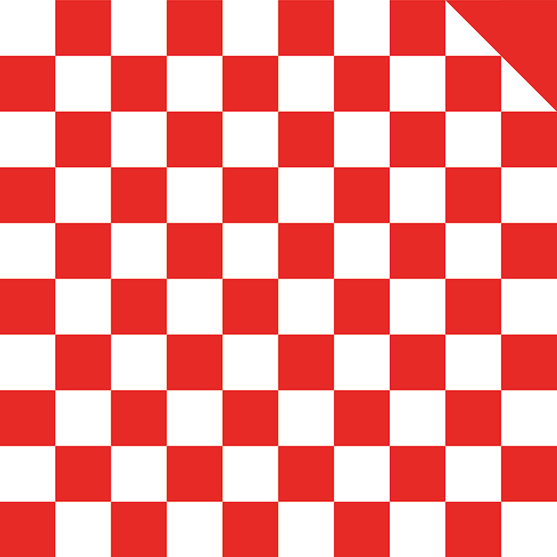 Kétszínű kockás csokor csomagolópapír